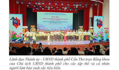 Thành phố Cần Thơ tổ chức Họp mặt kỷ niệm 100 năm Ngày Báo chí cách mạng Việt Nam (21/6/1925 – 21/6/2025)